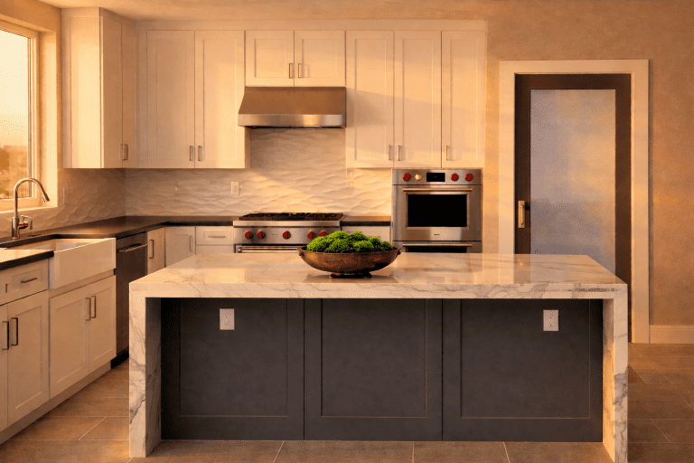 Interior renovation of a kitchen in a home in west hills