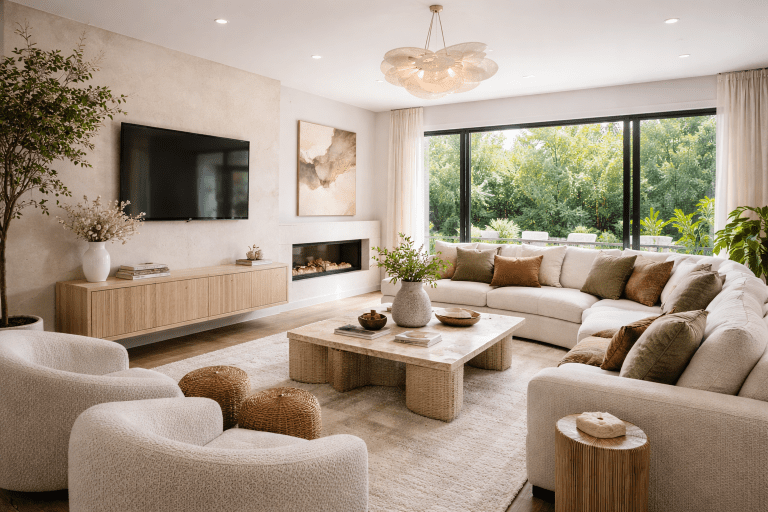 Orginic Luxe living room