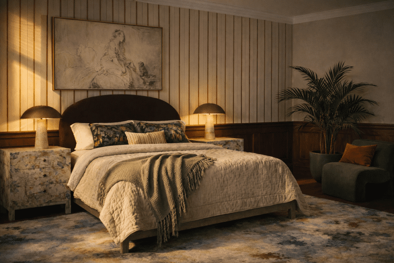 Cozy Romantic Bedroom