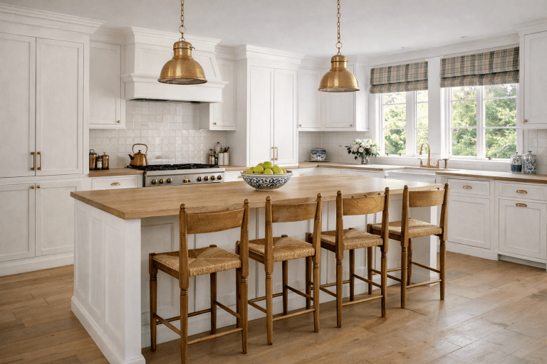 Country Cottage Staged Kitchen