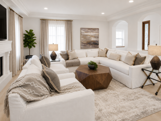 Redondo Beach Living Room Interior Design - KMW Interiors Redondo Beach Living Room Interior Design - KMW Interiors