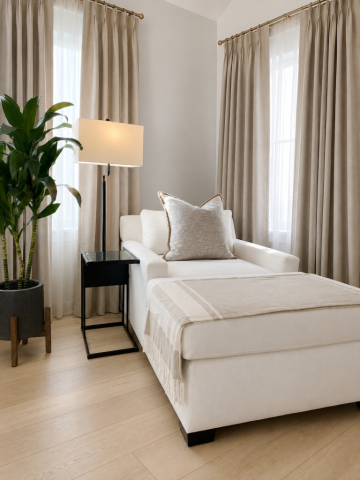 Redondo Beach Primary Suite Interior Design - KMW Interiors Redondo Beach Primary Suite Interior Design - KMW Interiors