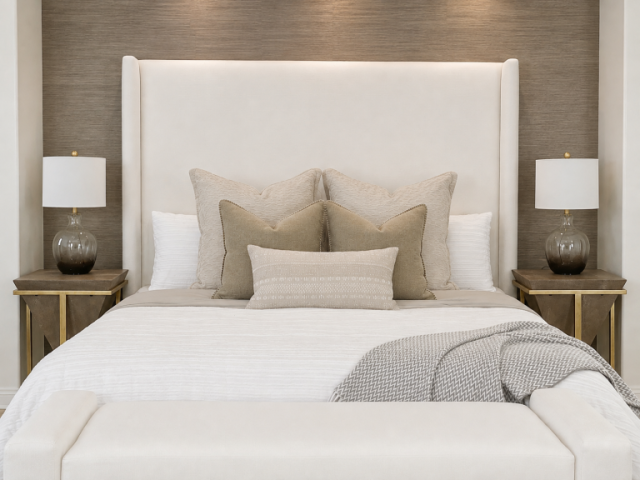 Redondo Beach Primary Suite Interior Design - KMW Interiors Redondo Beach Primary Suite Interior Design - KMW Interiors