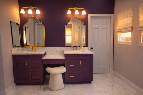 Primary Bath - Renovation in Transitional Style, North Hills