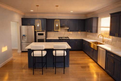 Kitchen - Renovation in Transitional Style, North Hills