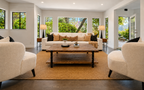 Studio City Home Staging - Living Room -Front